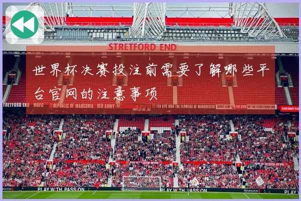 世界杯决赛投注前需要了解哪些平台官网的注意事项