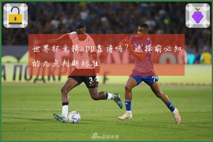 世界杯竞猜app靠谱吗？选择前必知的几点判断标准