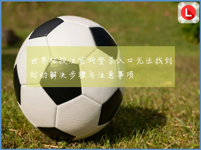 世界杯投注官网登录入口无法找到时的解决步骤与注意事项